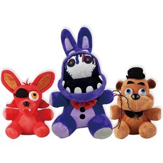 TZMA 파즈베어 플러시 포시 시든 퍼플 버니 용 인형 장난감 선물 연인용 침해 플러시3PCS, 3pcs