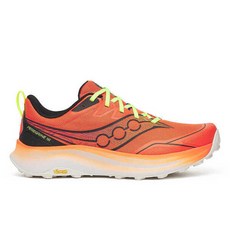 Saucony 索康尼 Peregrine 16 男 戶外越野鞋 橘黑