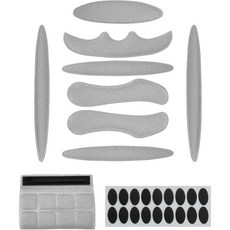 헬멧 추천 라이딩 로드바이크 오토바이 자전거 헬멧을 위한 1세트 사이클 패드 패딩 키트 범용 폼 파란색, Grey, 1개