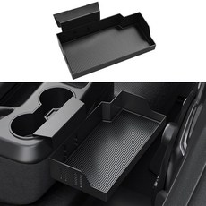 Wexyldra 쉐보레 실버라도 및 GMC 시에라 1500 (2019–2026) 2500HD 3500HD (2020–2026)용 센터 콘솔 걸이 오거나이저 액세서리 벤치 시트