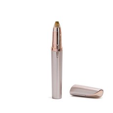 DS 전동 눈썹 정리기 다기능 얼굴 입술 귀밑머리 누썹 제모기, 샴페인 골드