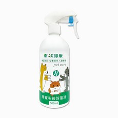 次綠康 寵物環境專用清潔液 500ml 五入組 除臭 環境潔淨, 1個