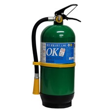 국산 OK 동양 컬러소화기 3.3kg 그린 가정용 업소용 산업용 국가검정품 KC인증 스티커+자석식 점검표 증정, 1개