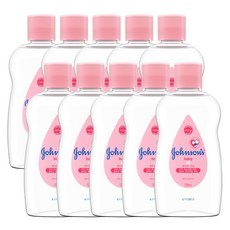 존슨즈 베이비 오일 유아 오일, 125ml, 10개