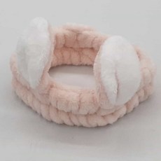 인프마켓 토끼 세안 밴드 핑크 세안용헤어밴드 세수머리띠 앞머리고정