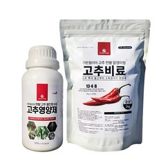 텃밭 고추 비료 고추영양제 밑비료 밑거름 생육 촉진 고추비료, 1.5kg, 1개