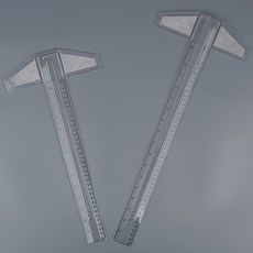 티자 제도용 도면그리기 실습용 T자 45cm 1P, 단일_찐