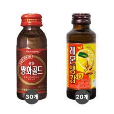 쌍화골드 30병 + 레몬생강D 20병 총50병 100mL