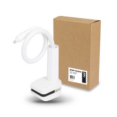 NX1467 홈카메라 자바라 거치대 (흰색 NX-HC50W), 화이트, 1개