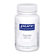 Pure Encapsulations 牛磺酸膠囊 500mg, 60顆, 1罐