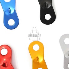 텐트 로프 땅콩 스토퍼 캠핑스토퍼 텐트고정, 청색