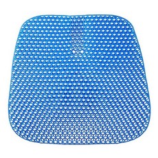 실리콘 쿨방석 2종세트 차량용 커버 통기성 매트 실리콘 세트 쿨링 방석 여름 차량 의자 쿠션 bok+1130gx, 블루