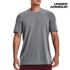 [매장정품] 언더아머 남성 UA RUSH 심리스 반팔 1373724-012