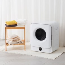 239344 쿠잉 미니건조기 DM-045WH 4.5kg 원룸 자취 옷 수건 작은, 단품