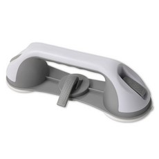 지브온 무타공 안전 바 손잡이 화장실안전바, 그레이, 2개