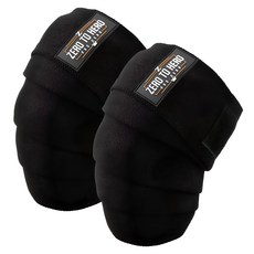 零到英雄健康護膝 Type2 黑色 兩件套, 1組