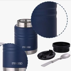 스텐락 올인원 푸드자 보온 죽통 500ml, 1개, (단일색상) 500ml