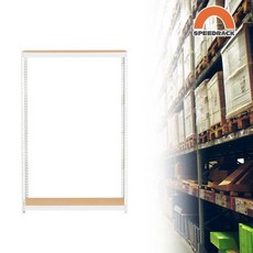 스피드랙 2T 창고선반 중량랙 2단 800 x 700 x 1500, 12mm 양면코팅합판, 12mm 양면코팅합판