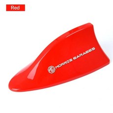 차량용 루프탑 마운트 상어 모양 핀 안테나 라디오 신호, 4. 1pc-red