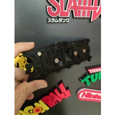 원피스 3D 로고 피규어 캐릭터 장식 애니메이션 인테리어 피규어 컬렉션, 자석 소형 15cm 두께 0.7cm, 1개