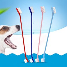 리에스 애견 칫솔 아기강아지칫솔, 랜덤 발송, 1개