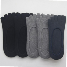 답례품 남자 발가락 페이크삭스 덧신 무지 1켤레