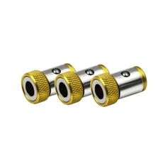 3pcs 마그네틱 비트 홀더 합금 전기 링 스크루 드라이버 필립 자화 장치에 대 한 미끄럼 방지, 02 3pcs