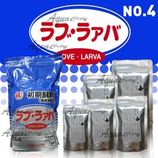 러브라바 4호 [택배비 2500원] 양어장종묘사료 사료, 100g, 1개