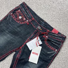 (구제의류)카코 새상품 y2k 큐빅 데님 청바지 28 / 빈티지아워 250108