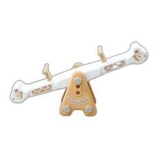 실내 시소 플라스틱 놀이기구 키즈카페 소형, 2. 브라운, 1개