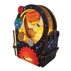 초등 태양계 램프만들기 행성 색칠용 나무판 조립키트 지구과학 놀이과학 체험키트, 4개