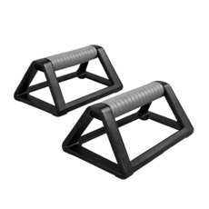 에이든 논슬립 팔굽혀펴기 푸쉬업바 2p, 그레이블랙, H형