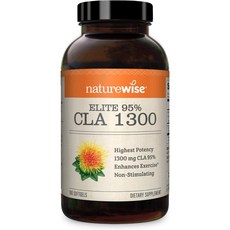 네이쳐와이즈 엘리트 95% CLA 1300 1300mg 소프트젤, 180정, 1개