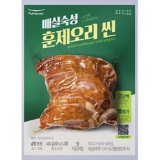 풀무원 매실숙성 훈제오리 씬 400g 1개