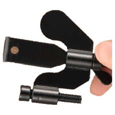 蝴蝶型門阻器 防盜鎖 門檔固定器 門檔 門阻器 門擋器 防盜門鎖 防撞門擋 擋門器 阻門器, 1個, 黑色 可調節