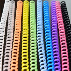 이글바인더 고급 셀프 제본 루즈리프 루즈링 바인더링 스몰링 간편링 10mm, 30공 퍼플