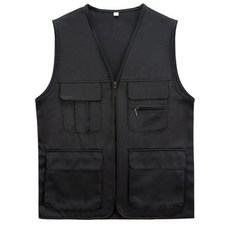 Rarathiwai 男式女式野外工作施工登山釣魚工作服日常穿著奢華背心