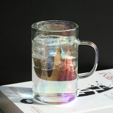 오로라 내열유리 에오스 머그컵 하이볼 530ml, 2개, 혼합색상 2개, 혼합색상