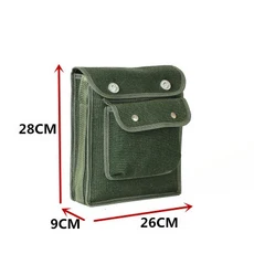 원숄더 무거운 캔버스 도구 가방 전동 보관 정리함 액세서리 방수 케이스, [04] D, 1개