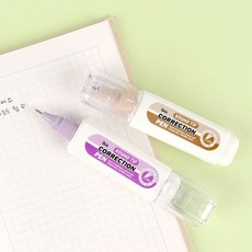 아이비스 라운드팁 수정펜 화이트 수정액 8ml, 1개, 상세페이지 참조