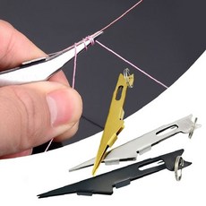 낚시용품 원줄연결 바늘묶음 매듭제작 보조도구 휴대용 간편결속 낚시인필수품, 1개, 상세페이지 참조