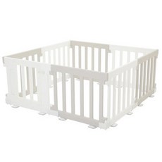 에듀 유아 아기 우디 베이비룸 8P 문세트, 1세트, 화이트+모카베이지