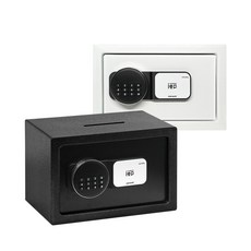 아이이피 디지털 소형 금고 i3400, 화이트