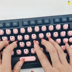 더노드랩 긴손톱키보드 버블 네일아트 PC주변기기, 1개, 퍼플 70개