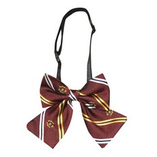 와인 노랑줄 유아동 리본타이 자동넥타이 단체 행사 사진촬영 와인 옐로우줄 유아동 리본타이