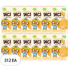 태양생활건강 뽀로로 키디밀 성장 밸런스 음료, 135ml, 312개