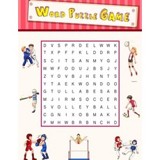 (영문도서) word puzzle game: puzzle book sets for adults word search puzzle book for adults with dementi... Paperback, Independently Published, English, 9798712933891