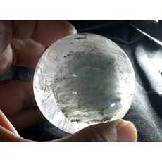 晶棋 水晶球 幽靈水晶 綠幽內包 0312, 1個
