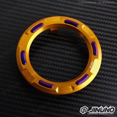 桀諾 騎士油箱蓋飾圈，適用於 MMBCU DRG JETSL 車款, 1個, 三陽 油箱飾圈／金