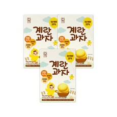 우리밀 계란과자 아이간식 국산계란, 50g, 3개